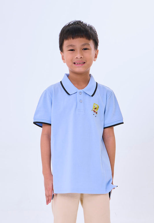 Mossimo Kids Light Blue Spongebob Polo Shirt