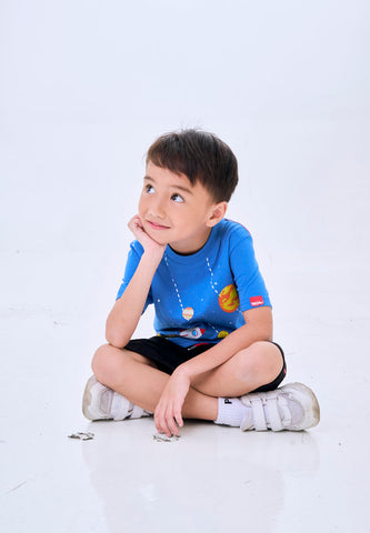 Mossimo Kids Jaxen Blue Regular Tshirt
