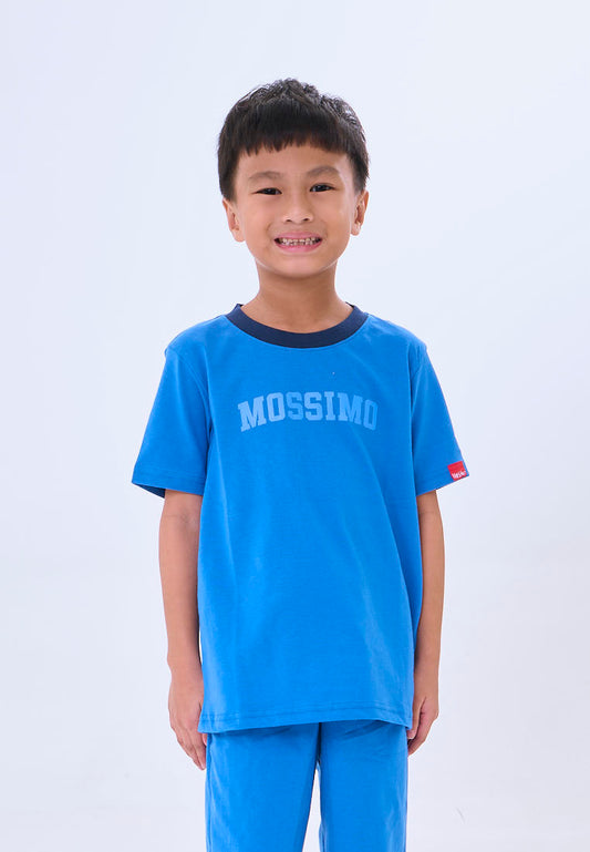Mossimo Kids Darien Blue Plush Sweatshirt & Shorts Set