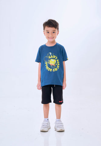 Mossimo Kids Spongebob Soda Blue Basic Unisex Tshirt