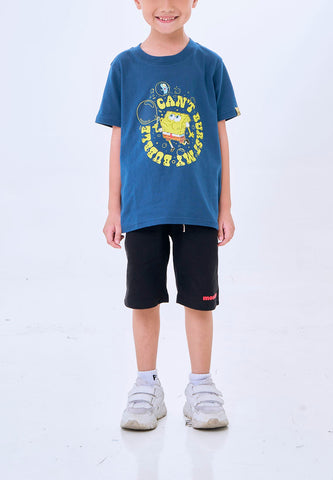 Mossimo Kids Spongebob Soda Blue Basic Unisex Tshirt