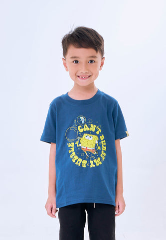 Mossimo Kids Spongebob Soda Blue Basic Unisex Tshirt
