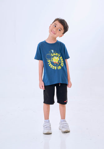Mossimo Kids Spongebob Soda Blue Basic Unisex Tshirt
