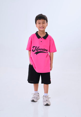 Mossimo Kids Emeren Raspberry Baseball Shirt & Shorts Set