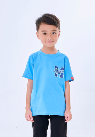 Mossimo Kids Jexon Blue Basic Regular Tshirt
