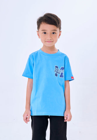 Mossimo Kids Jexon Blue Basic Regular Tshirt