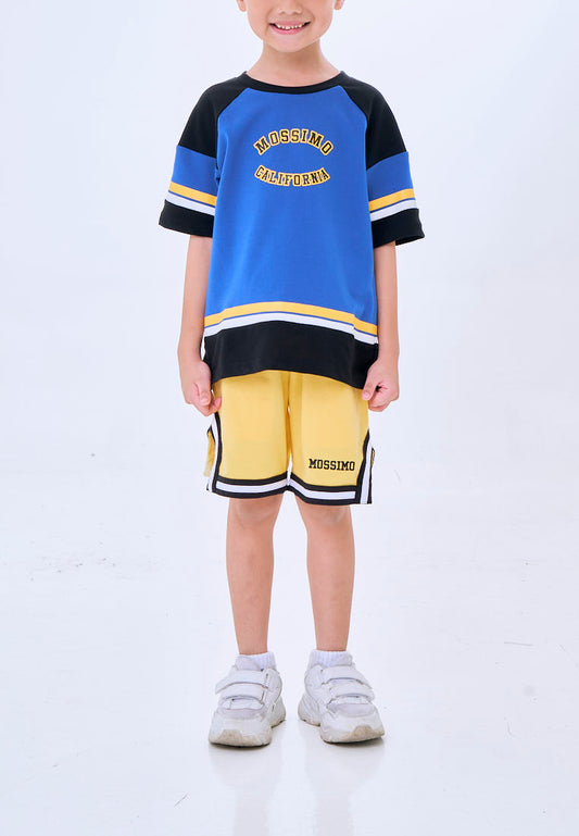 Mossimo Kids Milan Blue Sporty Stripes Top