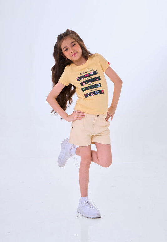 Mossimo Kids Aeryn Yellow Basic Regular Tshirt