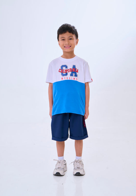 Mossimo Kids Lark Soda Blue Bermuda Sports Shorts