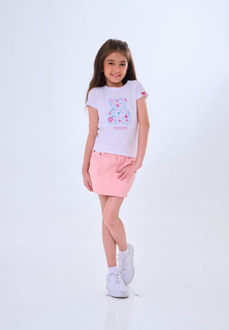 Mossimo Kids Ruelle White Regular Tshirt