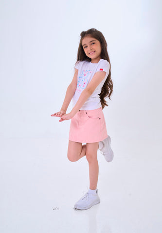 Mossimo Kids Alora Pink Regular Fit Skirt