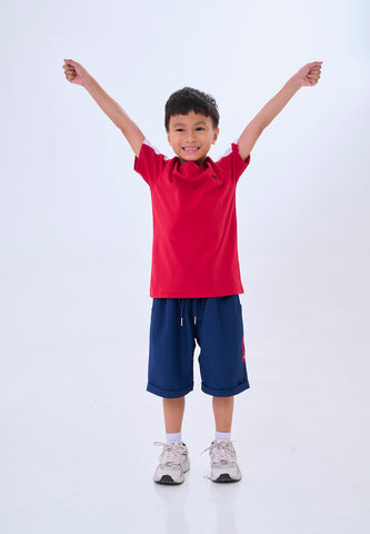 Mossimo Kids Winslow Flame Scarlet Jersey Top