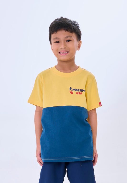Mossimo Kids Echo Yellow Blue Regular Tshirt