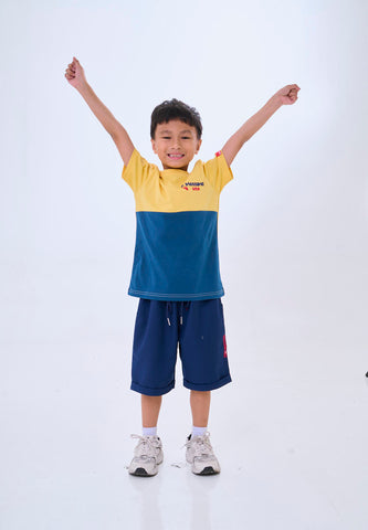 Mossimo Kids Echo Yellow Blue Regular Tshirt