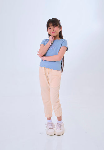 Mossimo Kids Myrris Beige Knit Jogger Pants