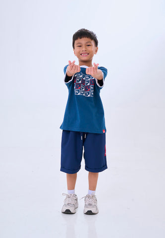 Mossimo Kids Finn Soda Blue Regular Tshirt