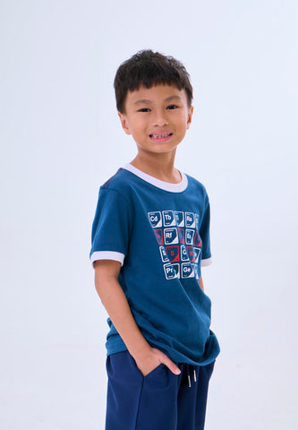 Mossimo Kids Finn Soda Blue Regular Tshirt