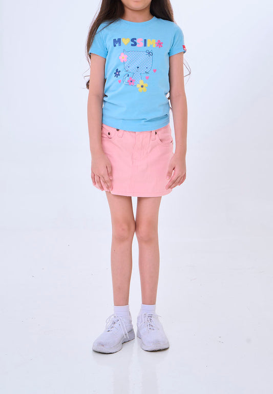 Mossimo Kids Giada Blue Regular Tshirt