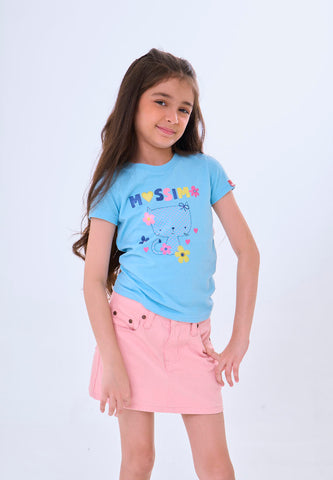 Mossimo Kids Giada Blue Regular Tshirt
