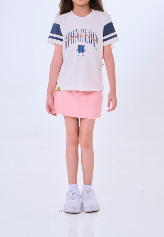 Mossimo Kids White Spongebob Athletic Tee