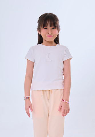 Mossimo Kids Luma White Striped Ribbed Baby Tee