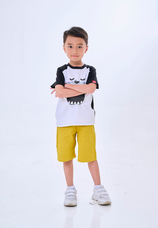 Mossimo Kids Gerald White Raglan Regular Tshirt