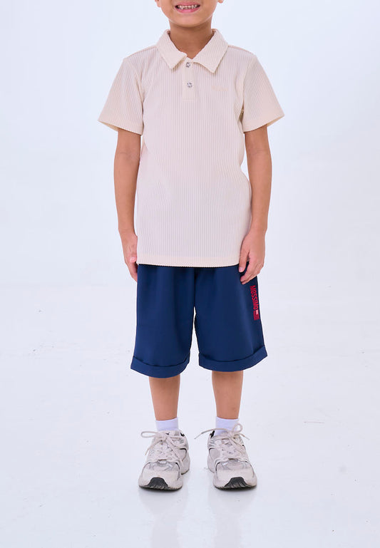 Mossimo Kids Ellar Oats Woven Short Sleeves Top