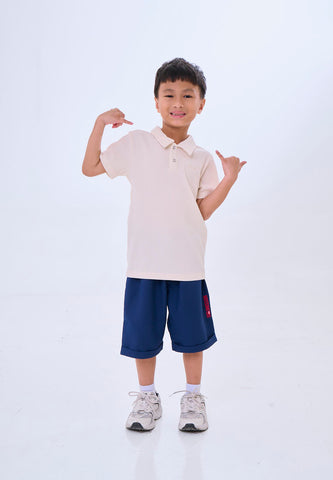 Mossimo Kids Ellar Oats Woven Short Sleeves Top