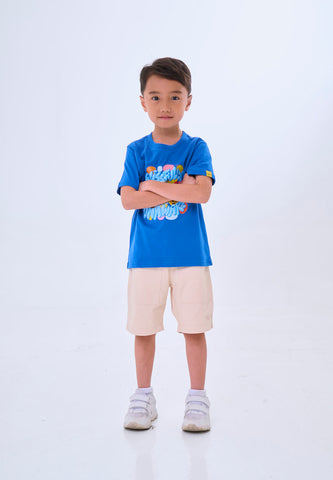 Mossimo Kids Spongebob Dazz Blue Basic Unisex Tshirt