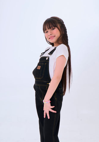 Mossimo Kids Bambi Black Long Denim Jumper Pants