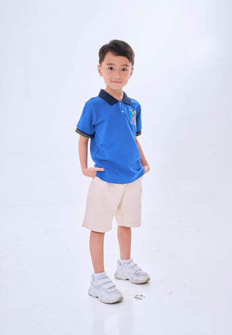 Mossimo Kids Salem Blue Polo Shirt