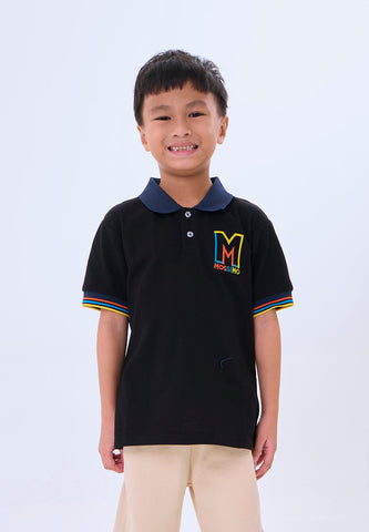 Mossimo Kids Salem Black Polo Shirt