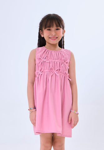 Mossimo Kids Jorja Pink Bow Dress