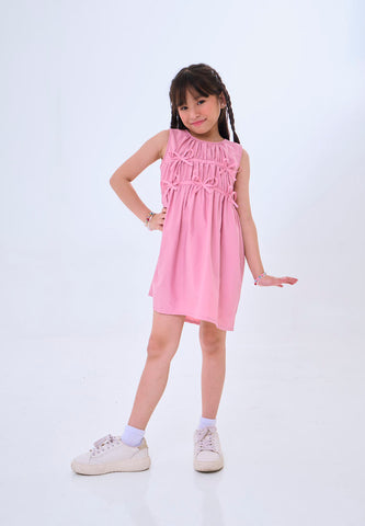 Mossimo Kids Jorja Pink Bow Dress