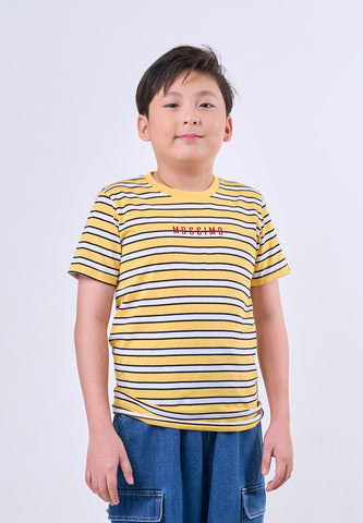 Mossimo Kids Boys Embroidered Stripes Basic Tshirt
