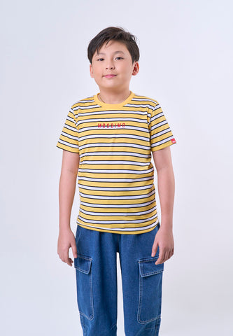 Mossimo Kids Boys Embroidered Stripes Basic Tshirt