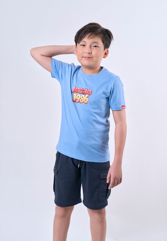Mossimo Kids Soda Blue Cargo Shorts  - For Boys