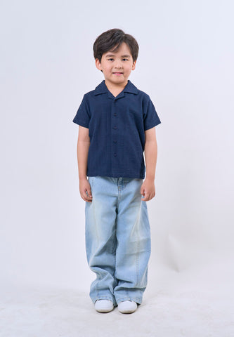 Mossimo Kids Boys' Light Blue Vintage Washed Baggy Jeans