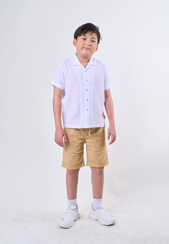 Mossimo Kids Boys' Textured Collar Polo Top