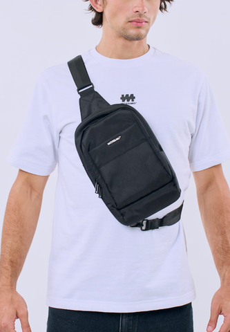 Mossimo Alarion Black Body Bag For Men
