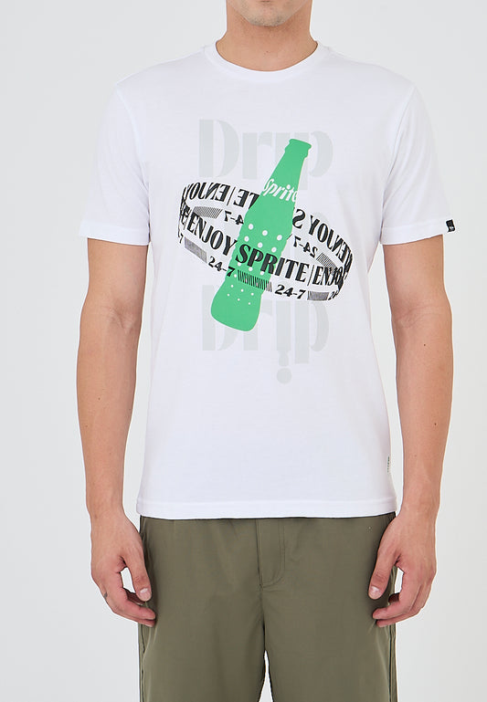Mossimo Joren White Sprite Muscle Fit Tee
