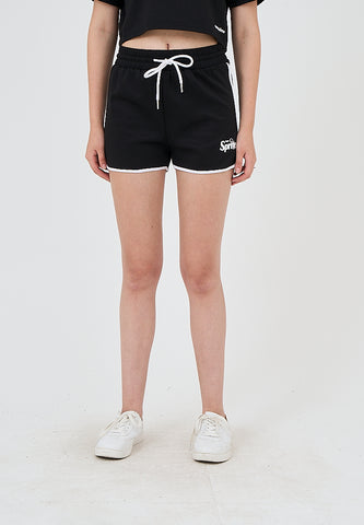 Mossimo Gracielyn Sprite Black Modern Cropped Shirt and Shorts