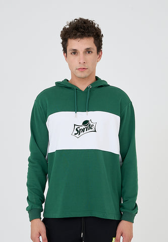 Mossimo Marlo White Green Sprite Oversized Hoodie