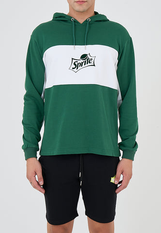 Mossimo Marlo White Green Sprite Oversized Hoodie