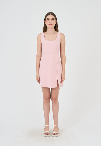 Mossimo Jovy Pink Tweed Dress