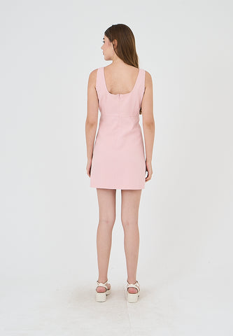 Mossimo Jovy Pink Tweed Dress