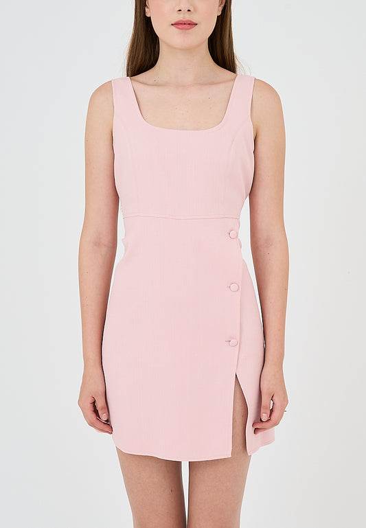 Mossimo Jovy Pink Tweed Dress