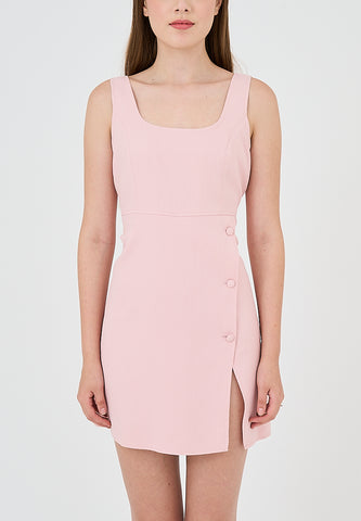 Mossimo Jovy Pink Tweed Dress