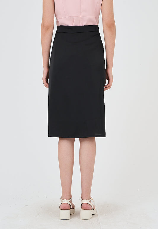 Mossimo Zel Black Pencil Skirt