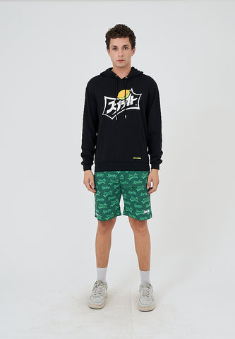 Mossimo Wilmer Black Sprite Oversized Hoodie